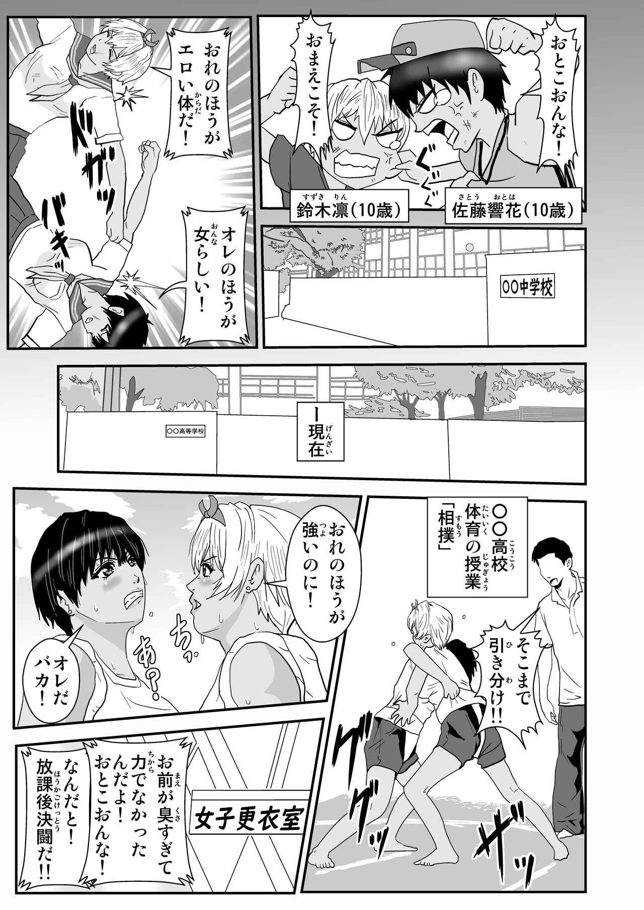 Guyonshemale JK no Kettou - Original Bj - Page 2