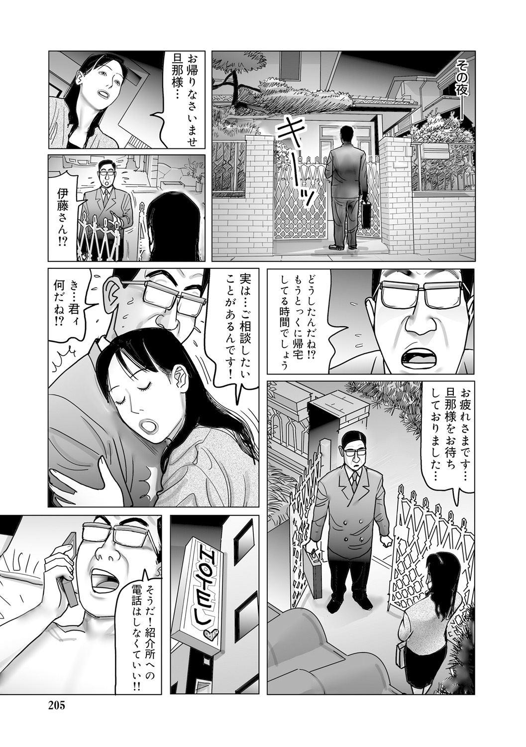 Ijou na Jukunikutsuma no Ayamachi | Indiscretions of Strange Mature Wives [Digital 205