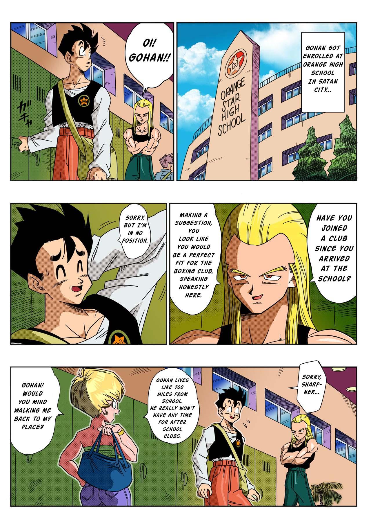 With LOVE TRIANGLE Z Part 1-4 - Dragon ball z Italian - Page 4