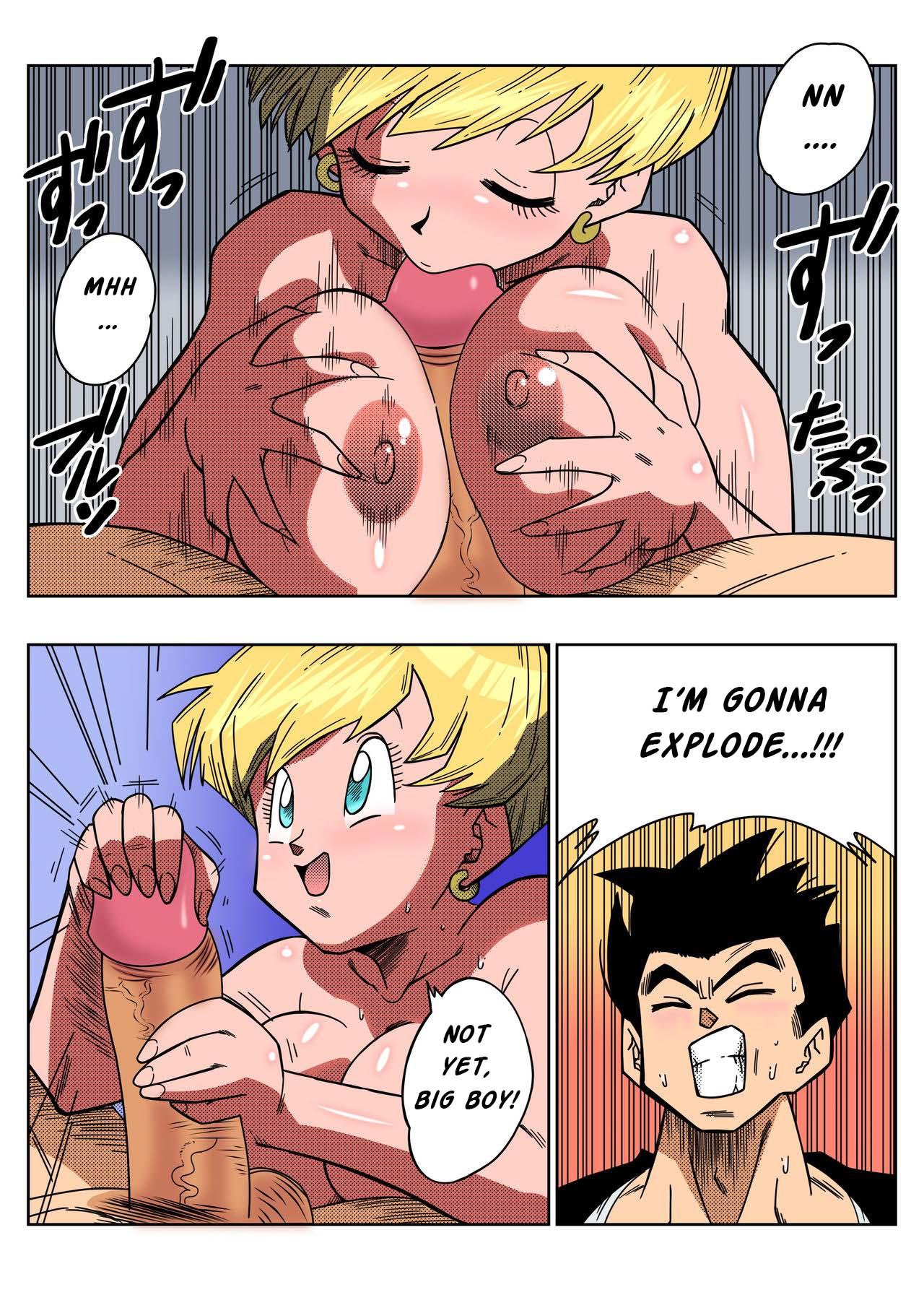 Gay Hairy LOVE TRIANGLE Z Part 1-4 - Dragon ball z Gagging - Page 14