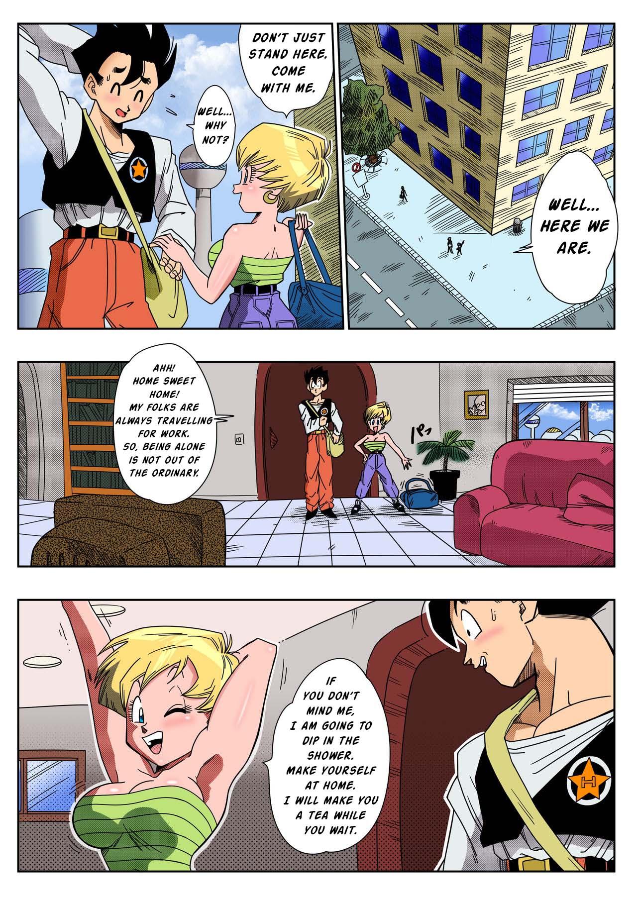 Dominant LOVE TRIANGLE Z Part 1-4 - Dragon ball z Behind - Page 6