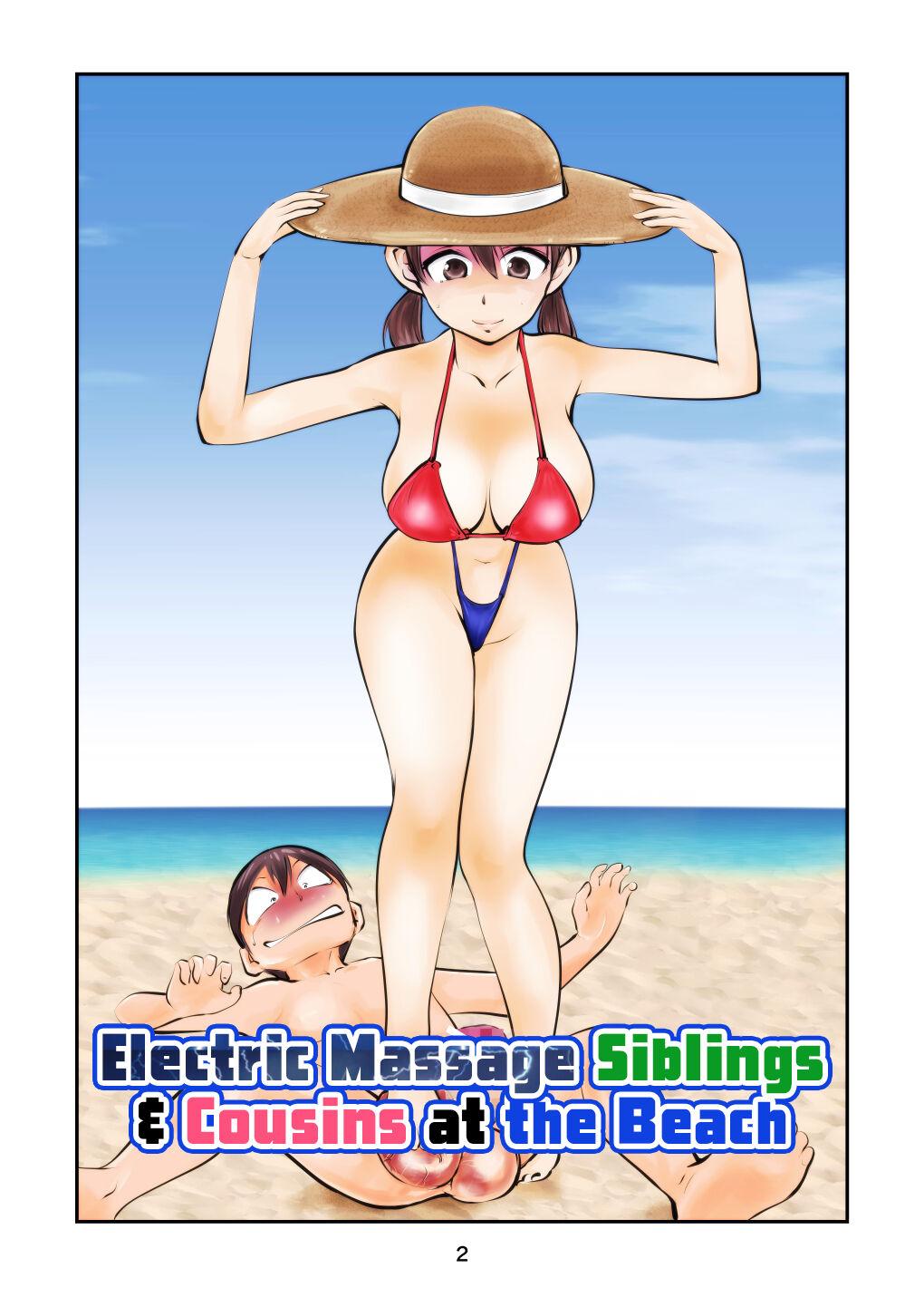 Bikini Denma Kyoudai & Juumai in Beach - Original Caliente - Picture 1
