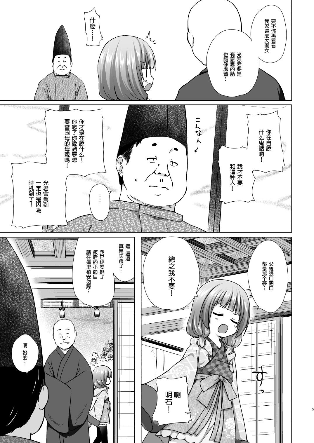 Facial Hikari no Kimi no Saganaki Keikaku <Akashi> Cum Swallow - Page 4