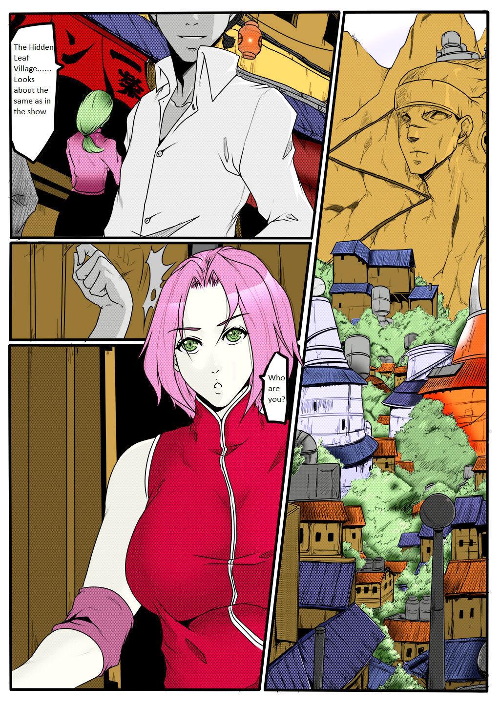 Cunt Kunoichi Sakura 002 - Naruto Gay Blackhair - Page 2