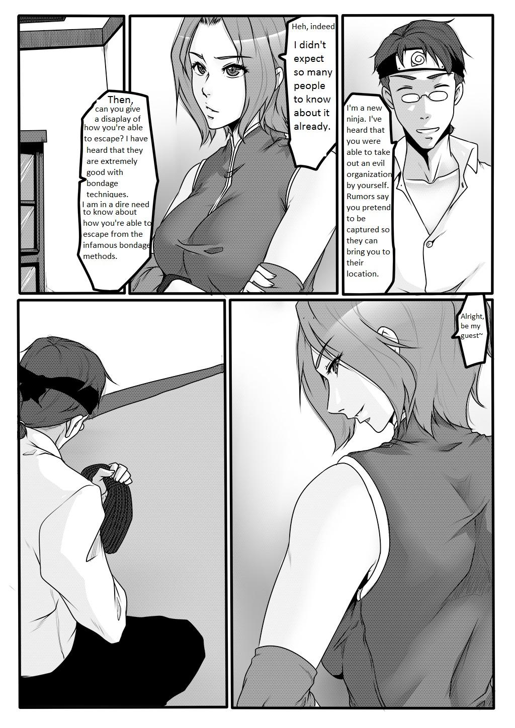 Cunt Kunoichi Sakura 002 - Naruto Gay Blackhair - Page 3
