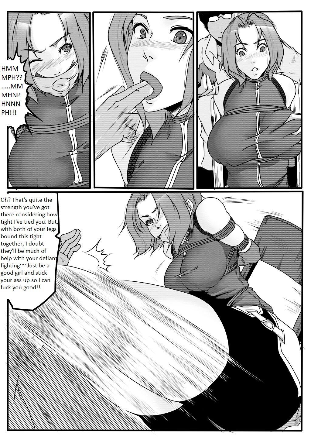 Naked Kunoichi Sakura 002 - Naruto Cum On Face - Page 9