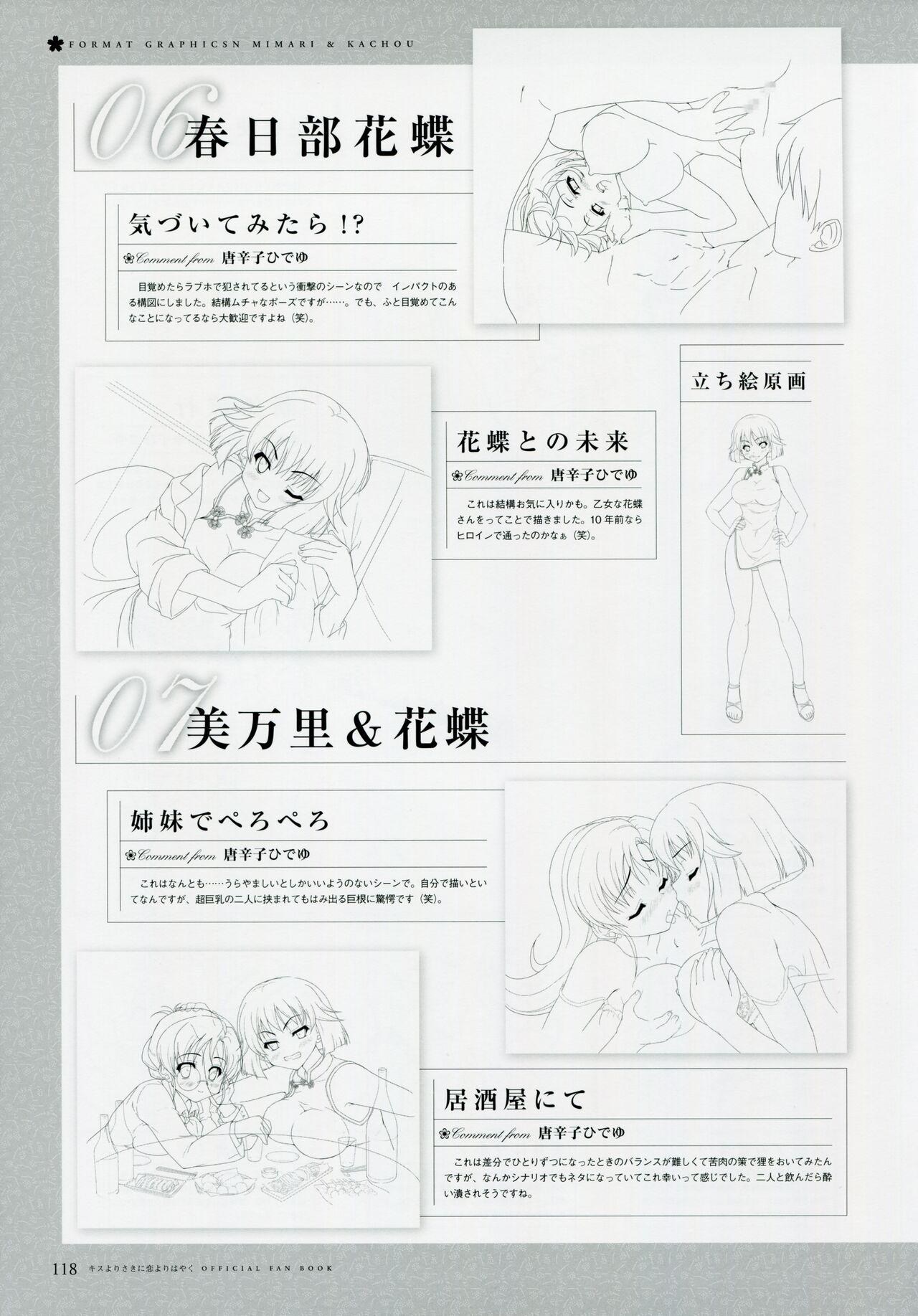 Kiss Yori Saki ni Koi Yori Hayaku Official Fan Book 126