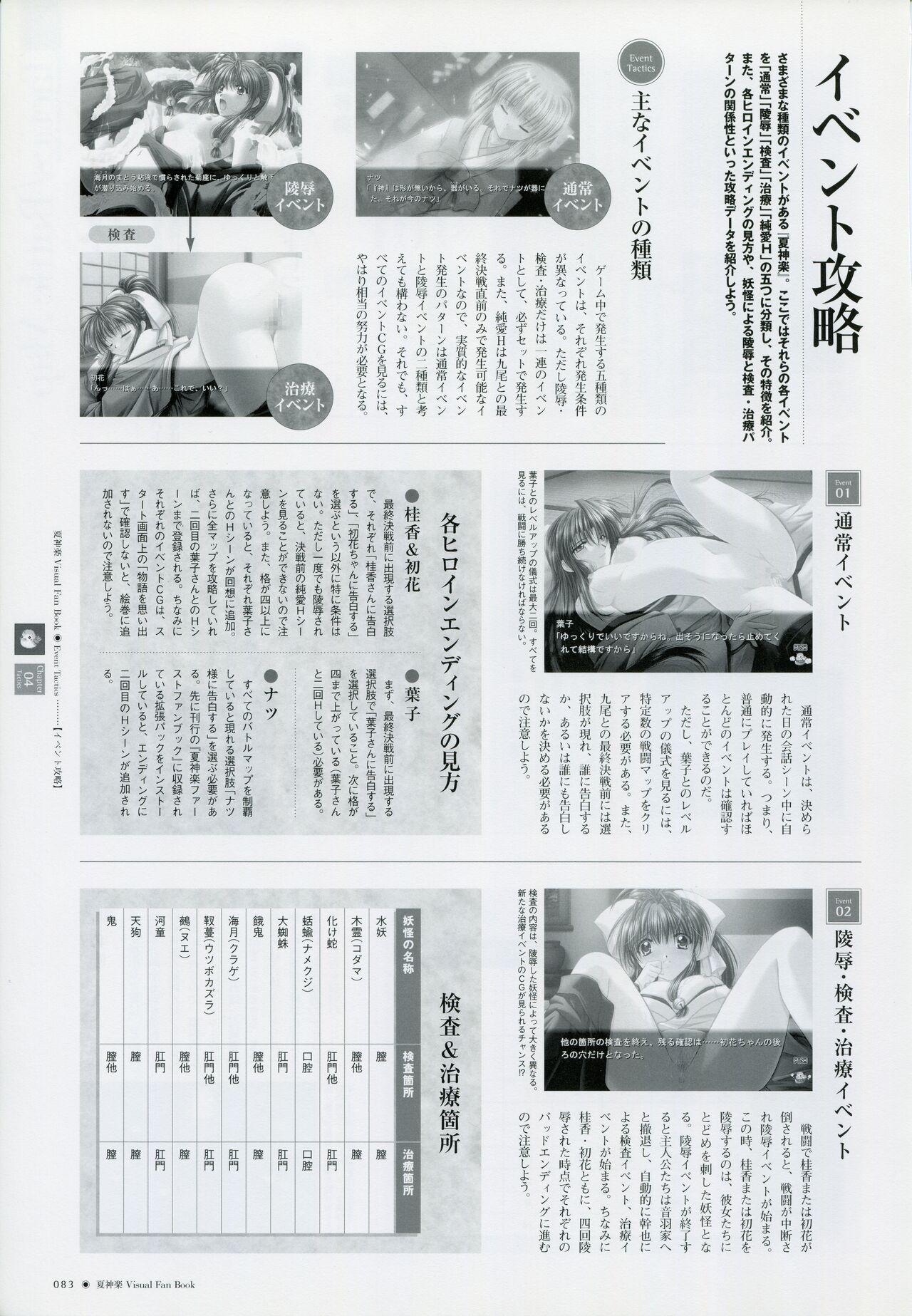 Natsukagura Visual Fan Book 89