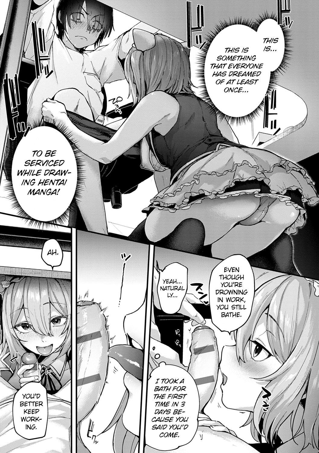 Couple Sex Do Doujin Artists Dream of Cosplayer Girlfriends? Doujin Sakka wa Reiya Kanojo no Yume wo Miruka Bondagesex - Page 7