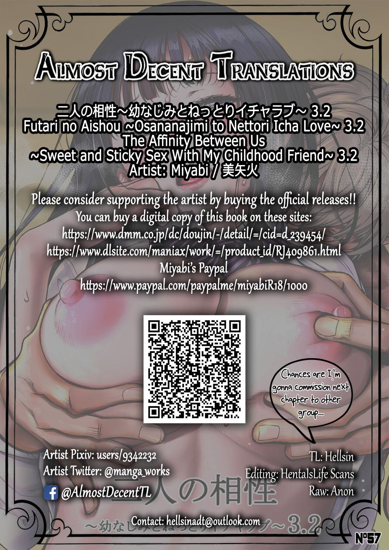 [Miyabi] Futari no Aishou ~Osananajimi to Nettori Icha Love~ 3.2 | The Affinity Between Us ~Sweet and Sticky Sex With My Childhood Friend~ 3.2 [English] [Hellsin & HentaiIsLife] [Digital] 29