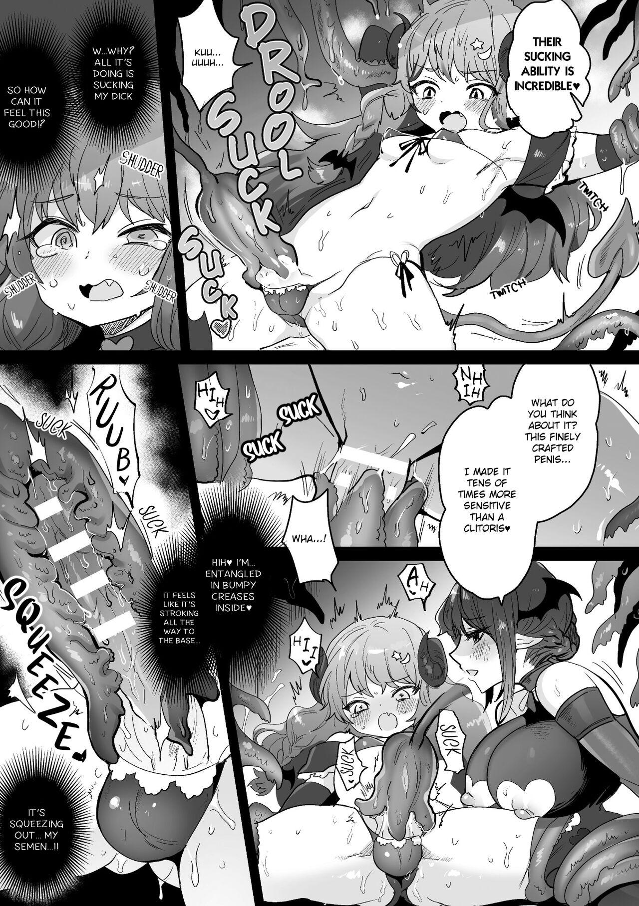 Beurette Namaiki! Mesugaki Futanari Sakusei Choukyou Couch - Page 11