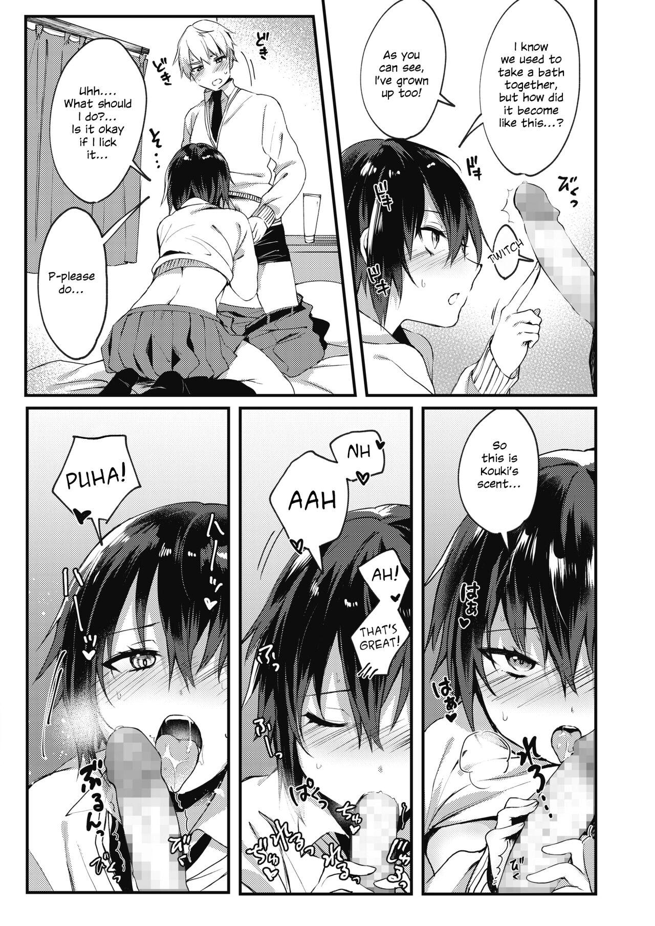 Condom Watashi wa Onna no Ko? | I'm A Girl? Blowjob - Page 10