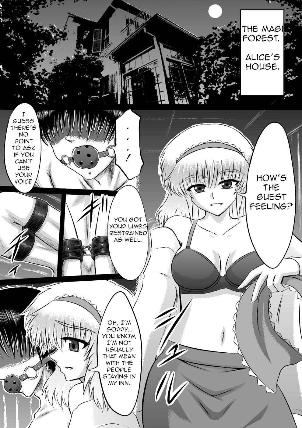 Caliente Dai majo Alice Margatroid no Senzoku Onahole - Touhou project Pussy Eating - Page 2
