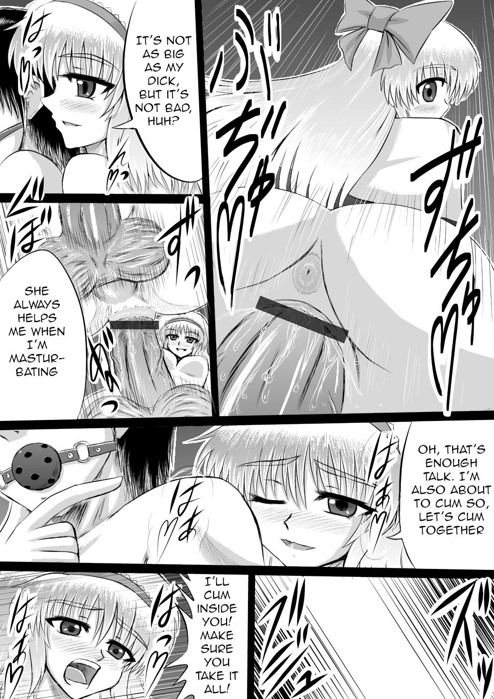 Caliente Dai majo Alice Margatroid no Senzoku Onahole - Touhou project Pussy Eating - Page 8