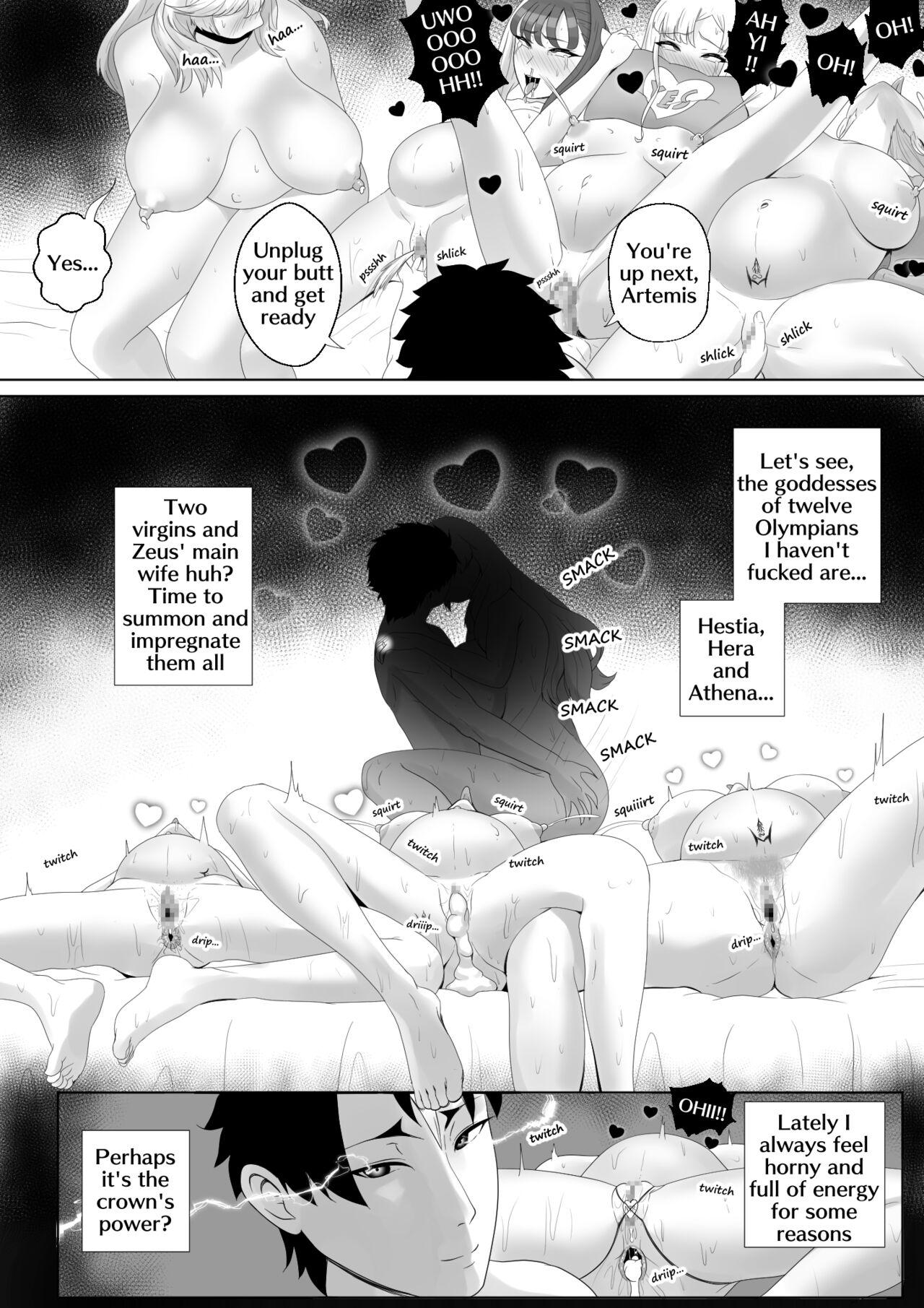 Alt Olympus Megami Harem no Erohon | Olympus Goddesses Harem Comic - Fate grand order Hispanic - Page 10