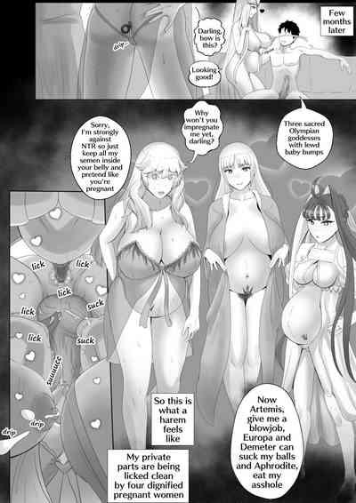 Olympus Megami Harem no Erohon | Olympus Goddesses Harem Comic 9