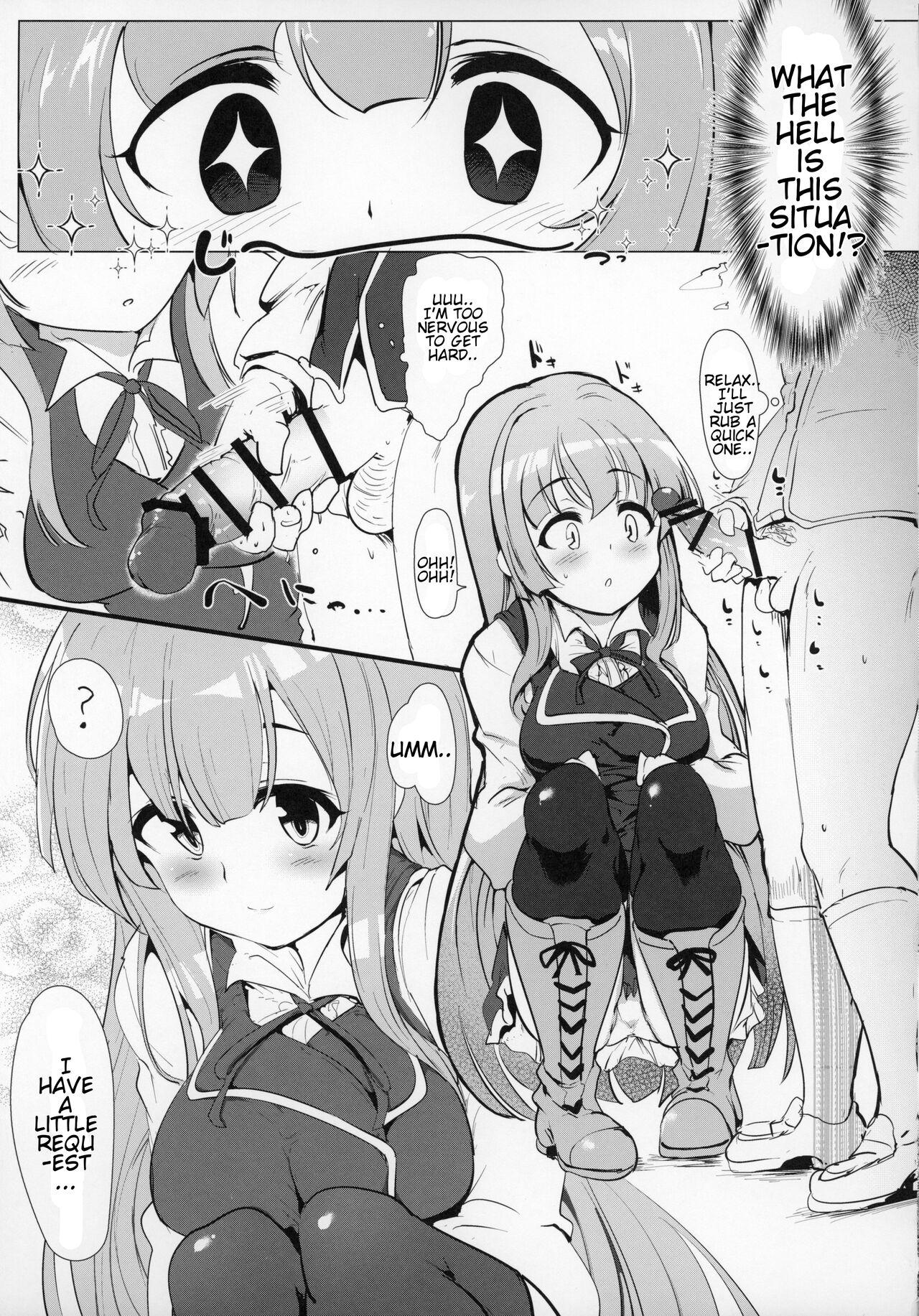 Women Sucking There's No Way An Ecchi Event Will Happen Between Me and the Princess of Manaria Kingdom! - Manaria friends Amature Porn - Page 10