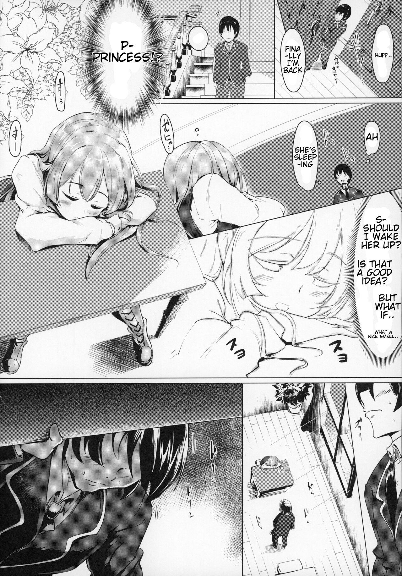 Fat There's No Way An Ecchi Event Will Happen Between Me and the Princess of Manaria Kingdom! - Manaria friends Foda - Page 7