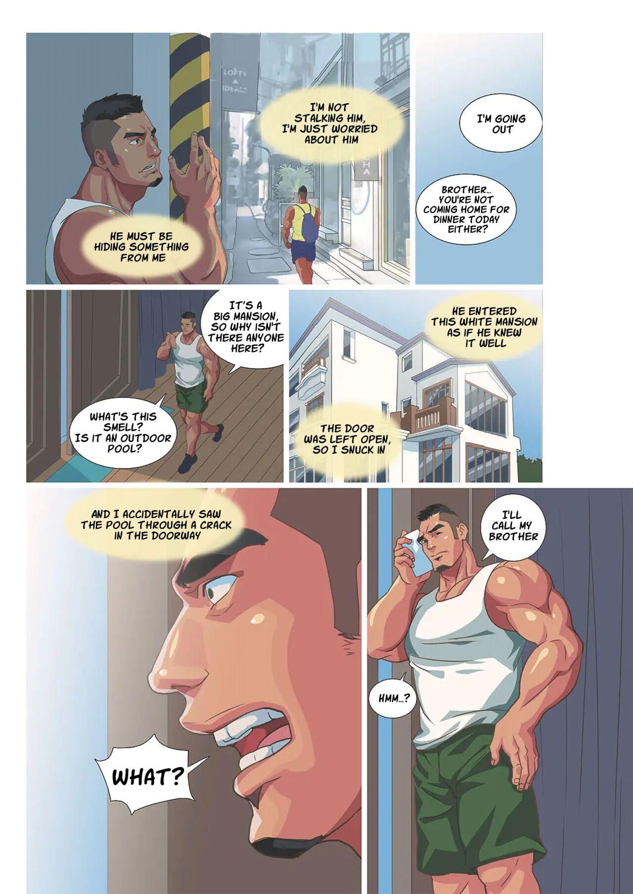 Gay Fetish Muscle Milk Bath 03 - Original Chupada - Page 11