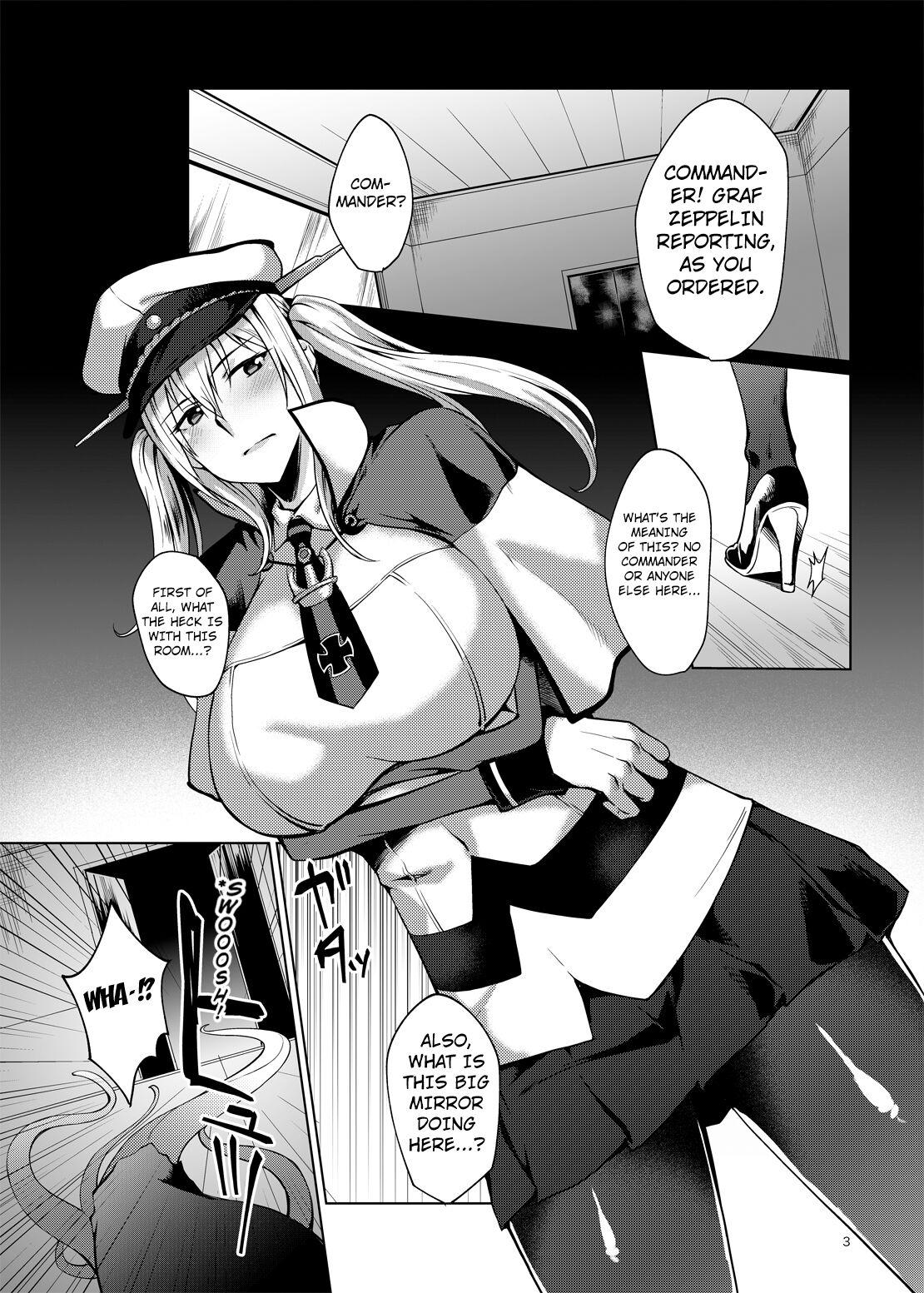 Oldyoung Sawa Graf Zeppelin - Kantai collection Gay Hairy - Page 2