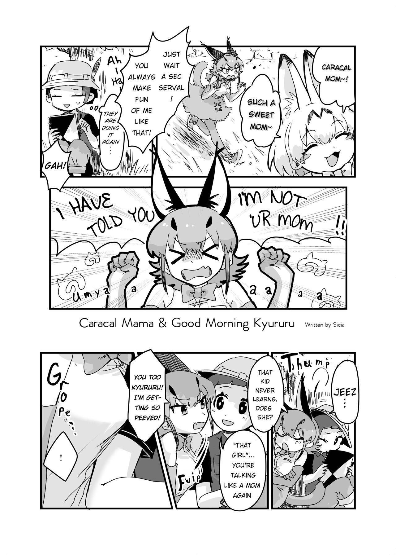 Caracal Mama & Good Morning Kyururu 0