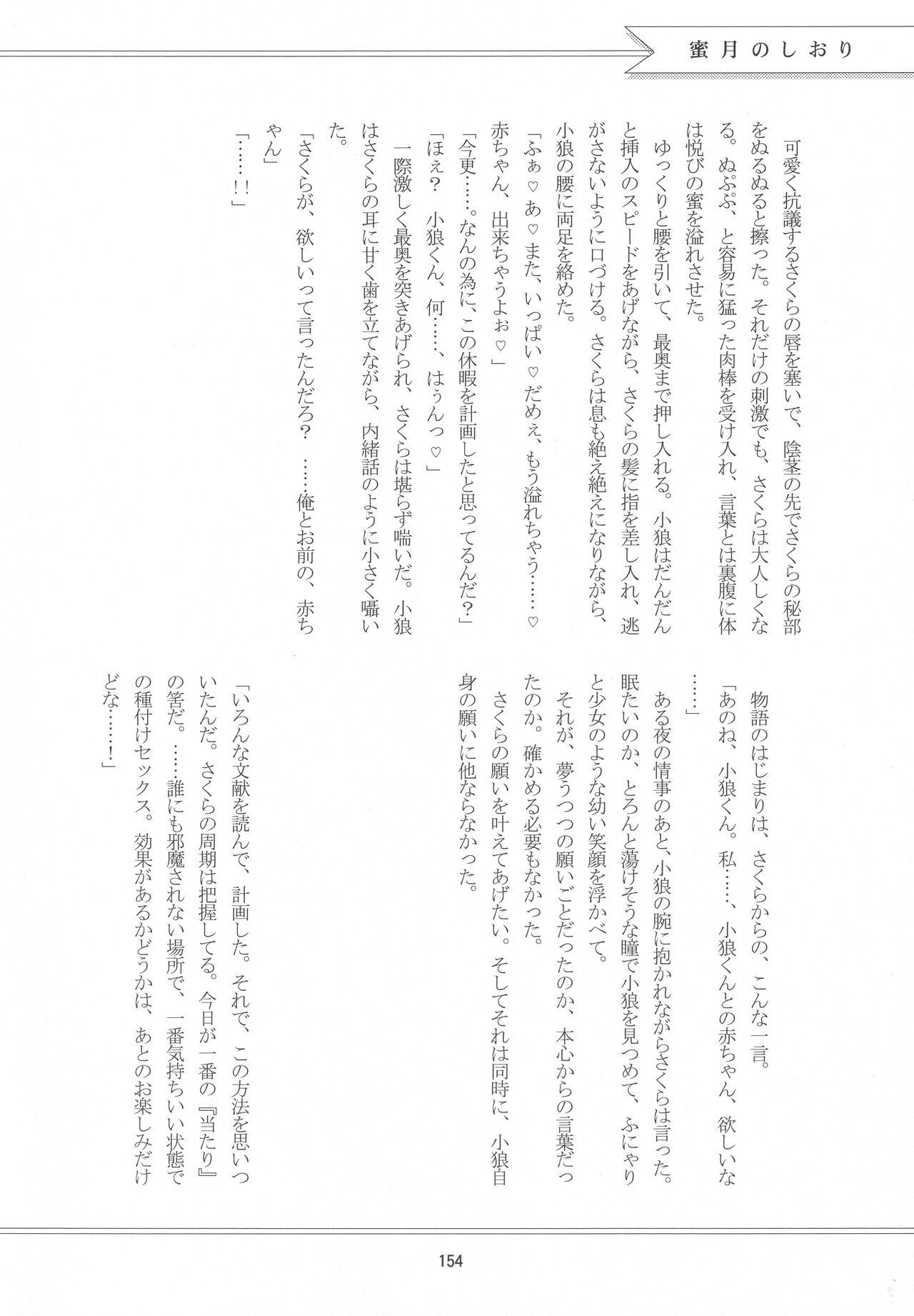 (C96) [Moku. (Yumako, Kaede Sago, Hachimitsu Yu) Suki na Hito to wa 〇〇 Shitai (Cardcaptor Sakura) 155