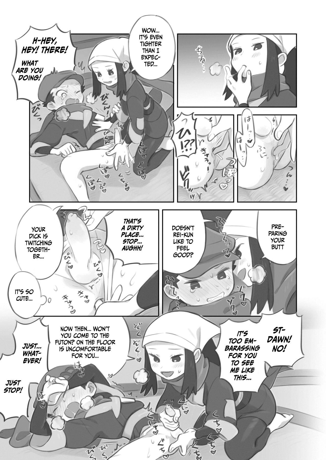 Pounded Futanari shujinkou-chan ga Teru senpai o horu manga - Pokemon | pocket monsters Monster Cock - Page 11
