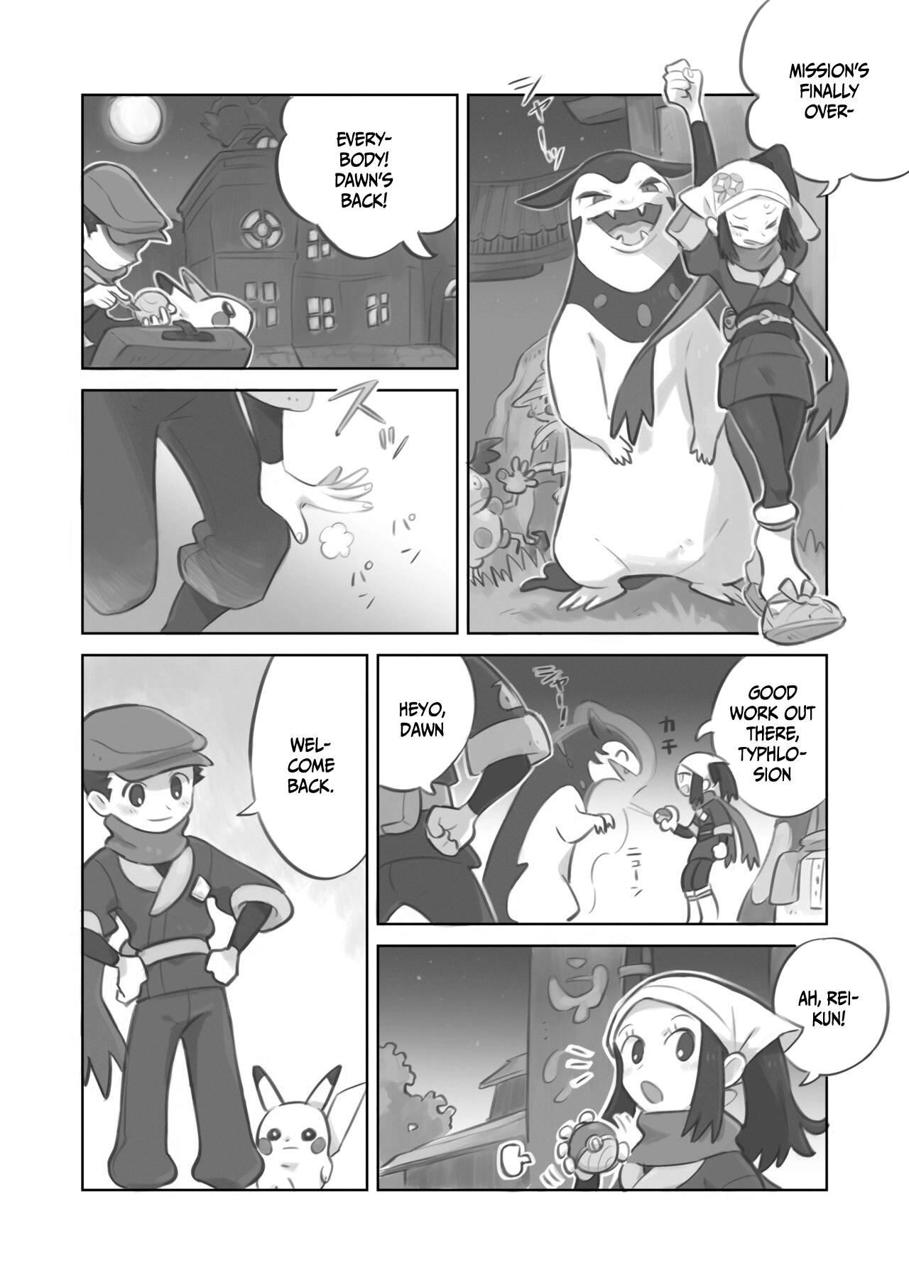 Pounded Futanari shujinkou-chan ga Teru senpai o horu manga - Pokemon | pocket monsters Monster Cock - Page 2
