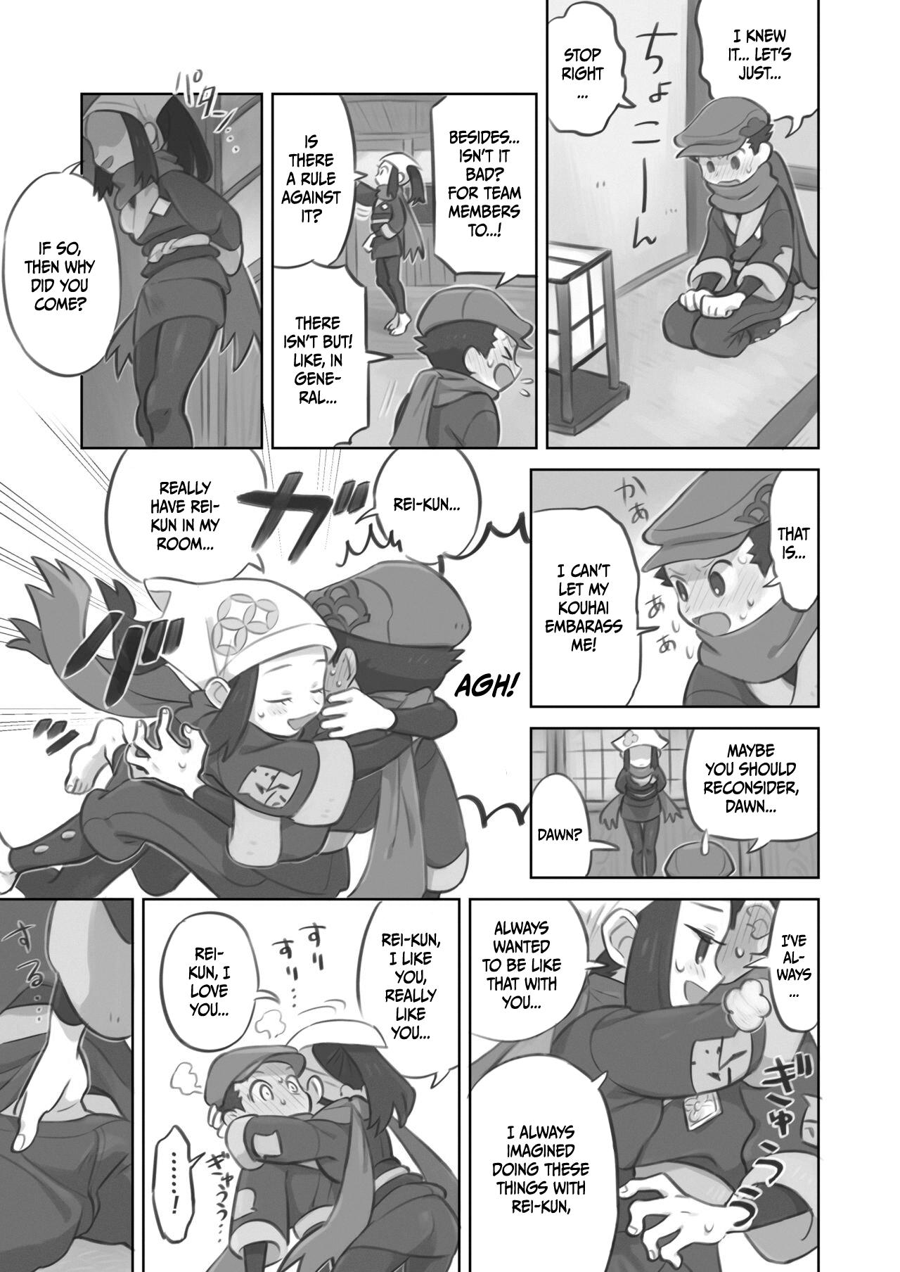 Pounded Futanari shujinkou-chan ga Teru senpai o horu manga - Pokemon | pocket monsters Monster Cock - Page 9