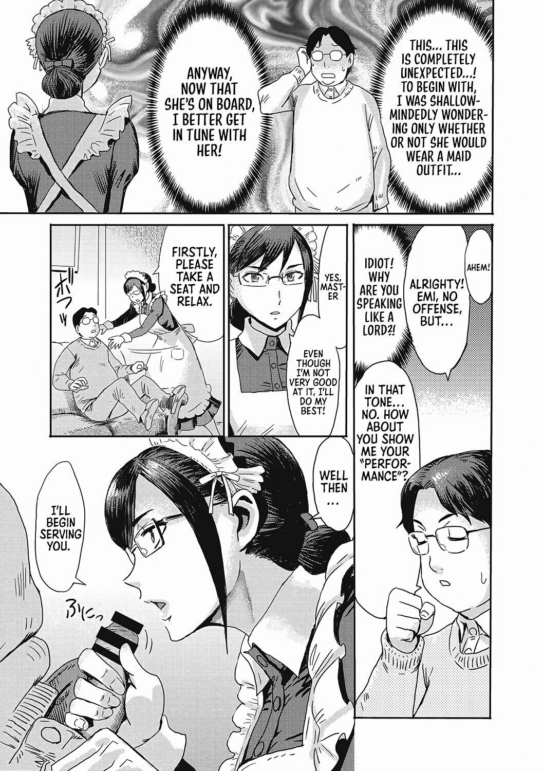 Cheating Go Hōshi! Meido Tsuma | Housewife Maid Groping - Page 7