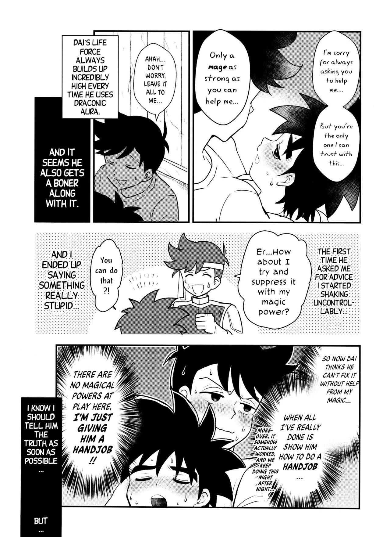 Homo Kishi no Honnou - Dragon quest dai no daibouken Gay Cock - Page 6