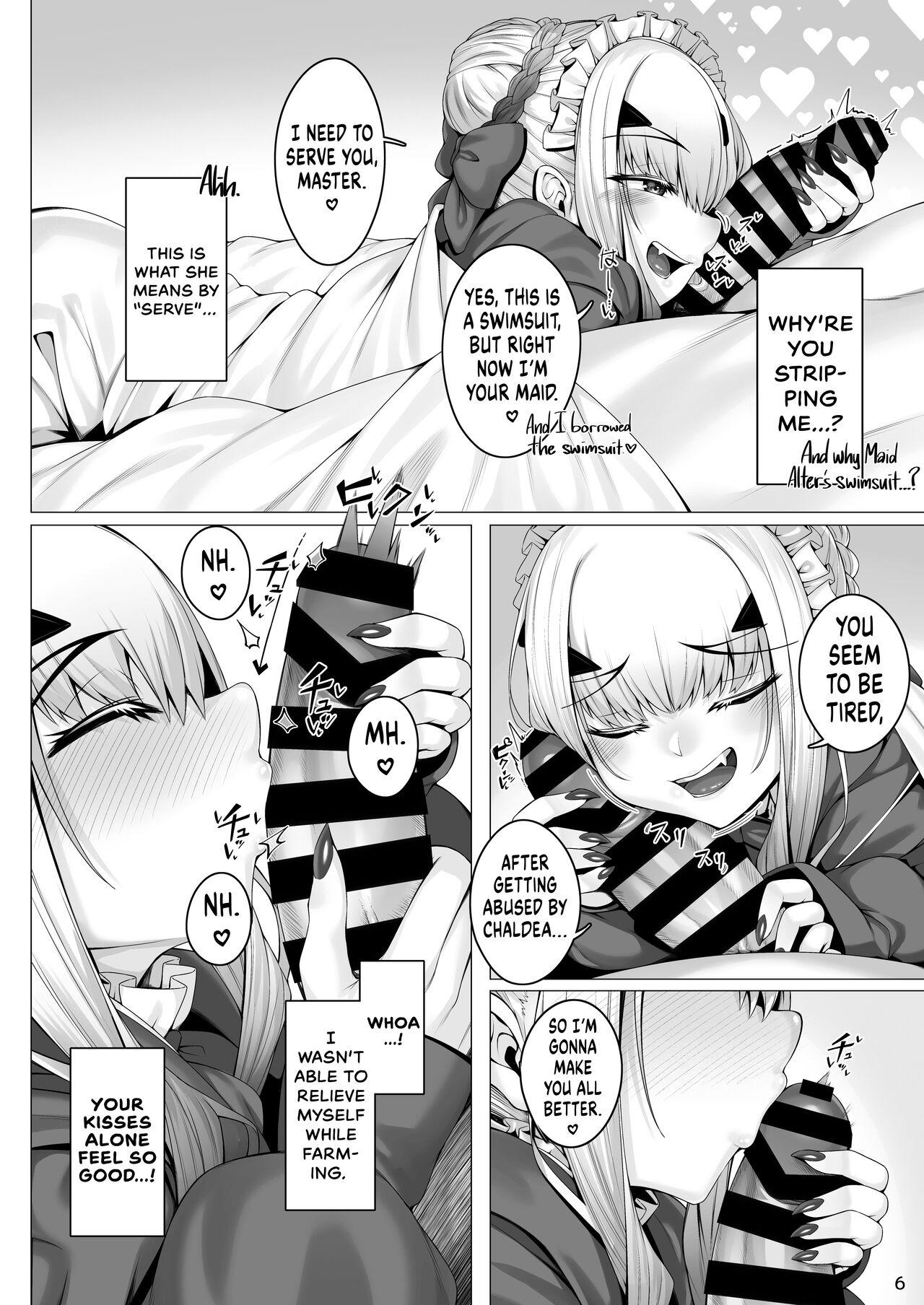 Skinny Melusine to Motto Iroiro Etchi Hon | Having Even More Various Types Of Sex With Melusine - Fate grand order Ducha - Page 6
