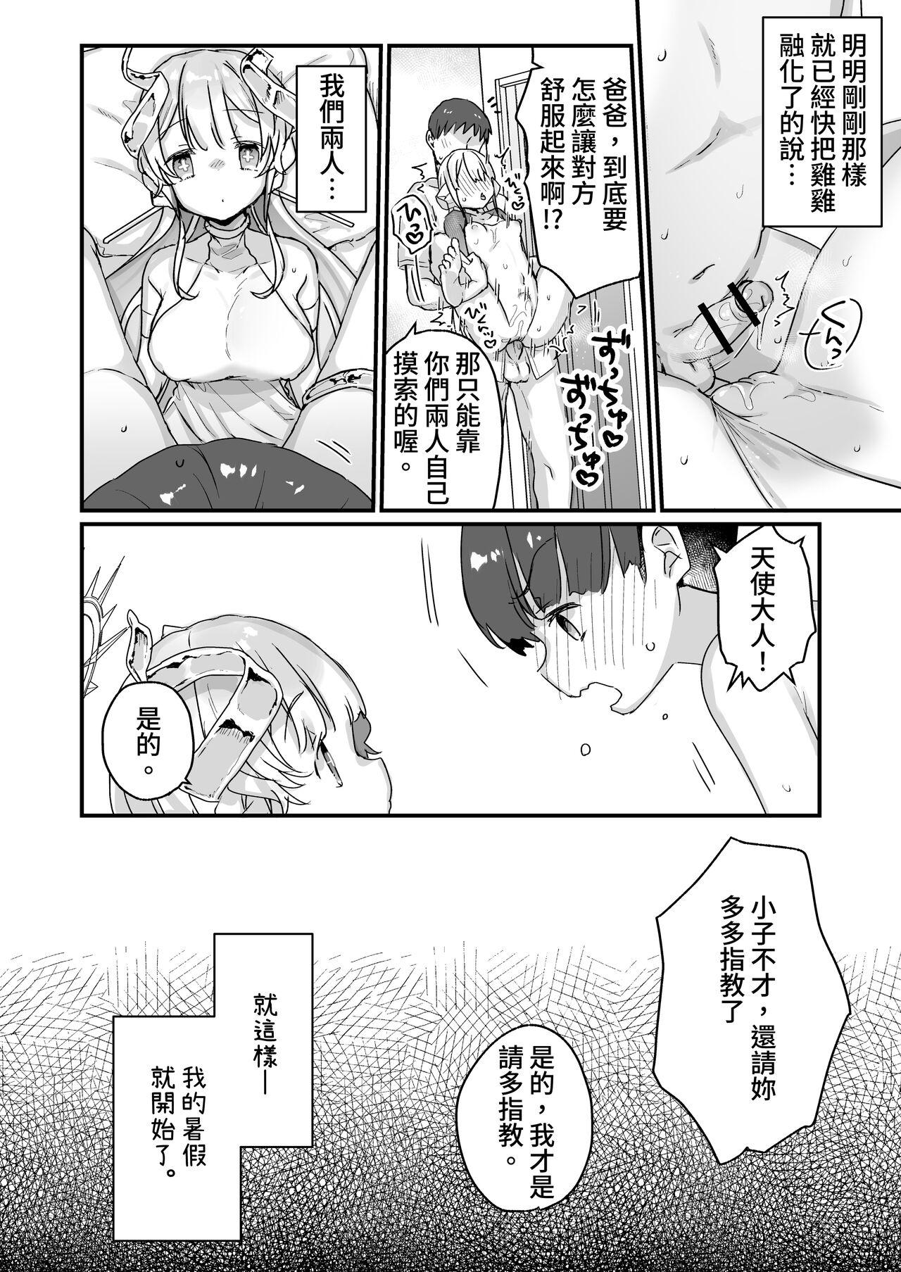 Transvestite Onaho Ochishita Kikai Tenshi-sama to Boku no Natsuyasumi - Original Ballbusting - Page 9