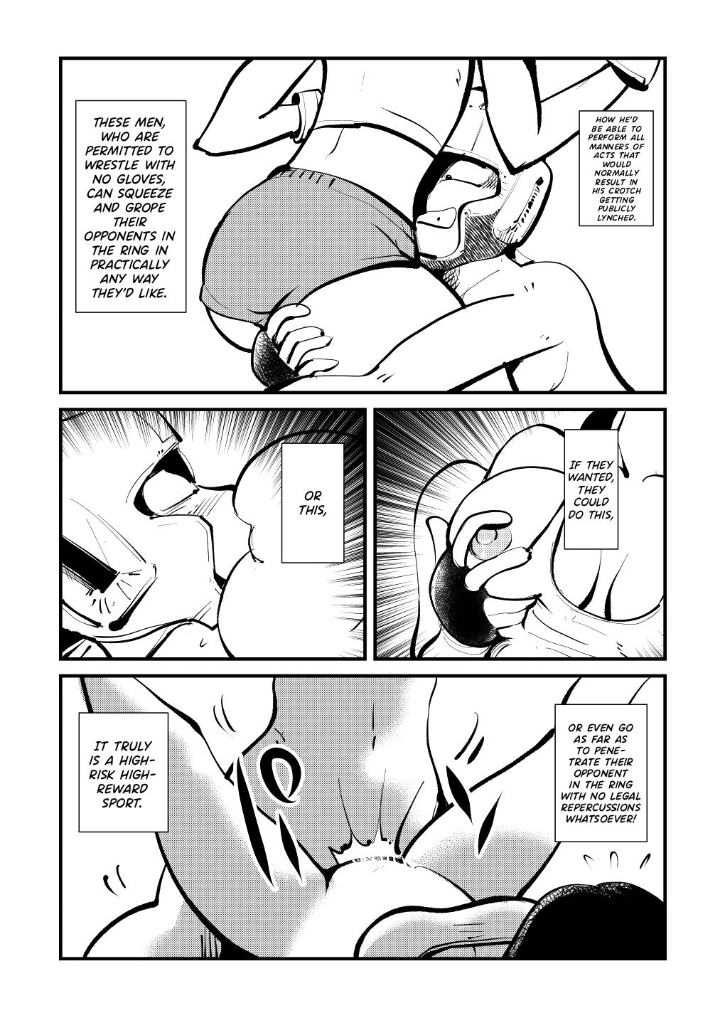 Footjob Dick Boxing - Original Gay Bukkake - Page 3