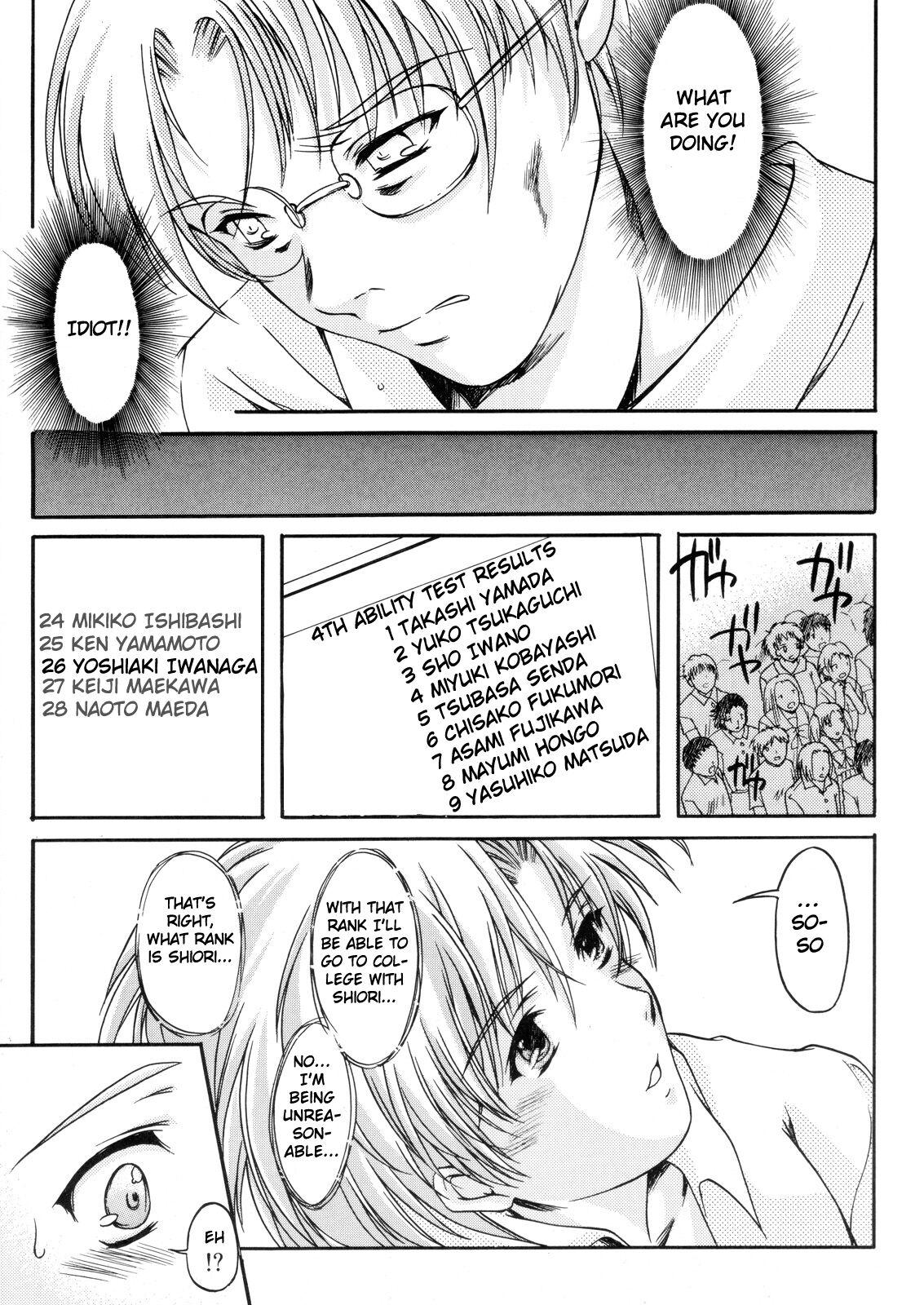 Nurse (C70) [HIGH RISK REVOLUTION (Aizawa Hiroshi)] Shiori Dai -13- The Beginning Of The End (Tokimeki Memorial) - Tokimeki memorial Gay Hairy - Page 8