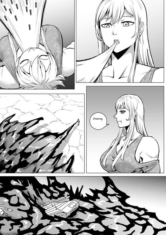 Oldyoung Giantess story 4 - Original Unshaved - Page 10