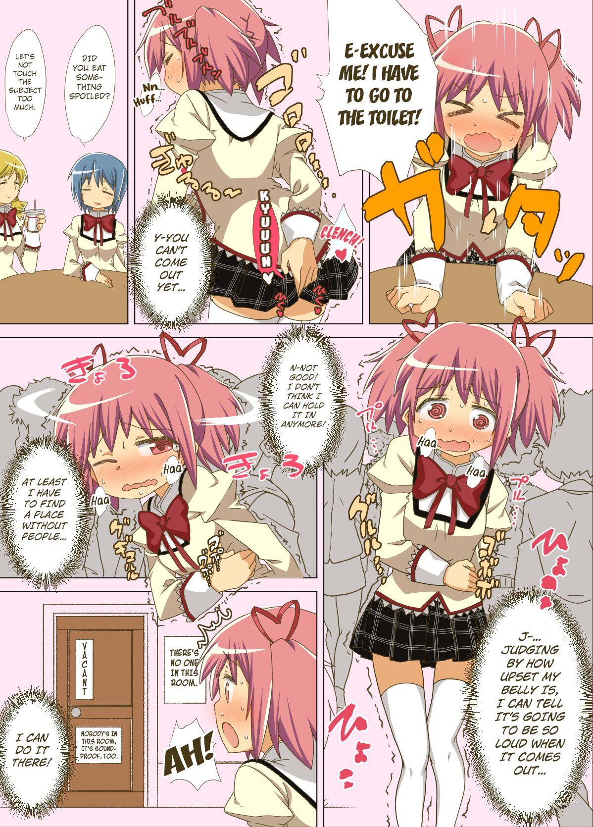 Massive Madohomu Gas Expulsion Manga - Puella magi madoka magica Lesbian - Picture 3