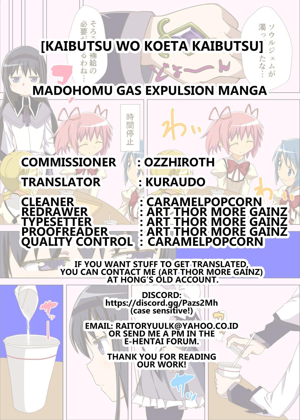 Massive Madohomu Gas Expulsion Manga - Puella magi madoka magica Lesbian - Page 7