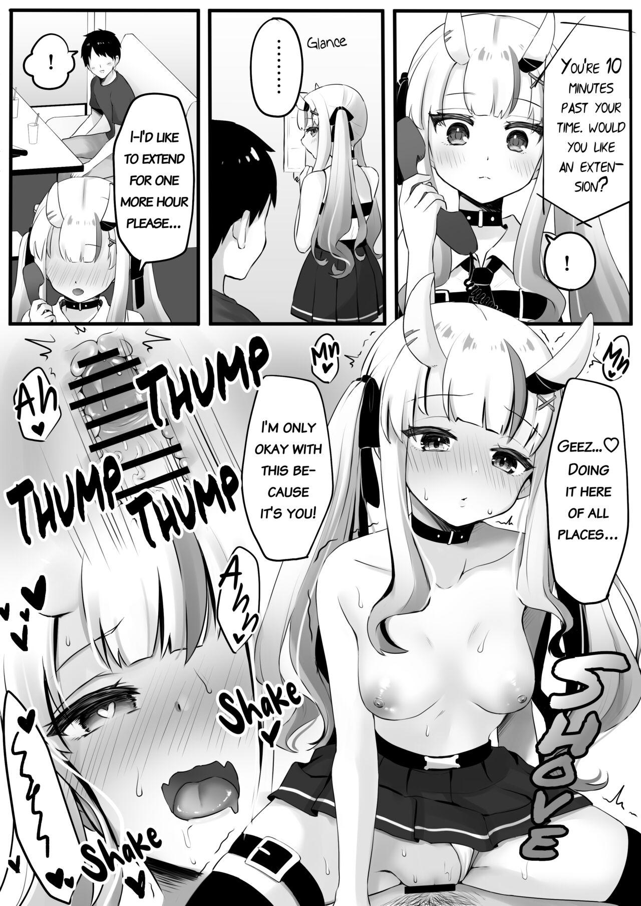 Taboo あ〇めとカラオケ【イチャラブver】／Karaoke and sex with ayame - Hololive Sucking Dick - Page 5