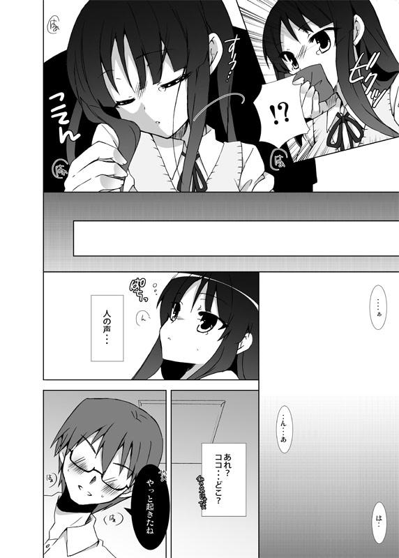 Hairy Sexy Mio-chan to Shiouyo! - K on Tranny Sex - Page 7