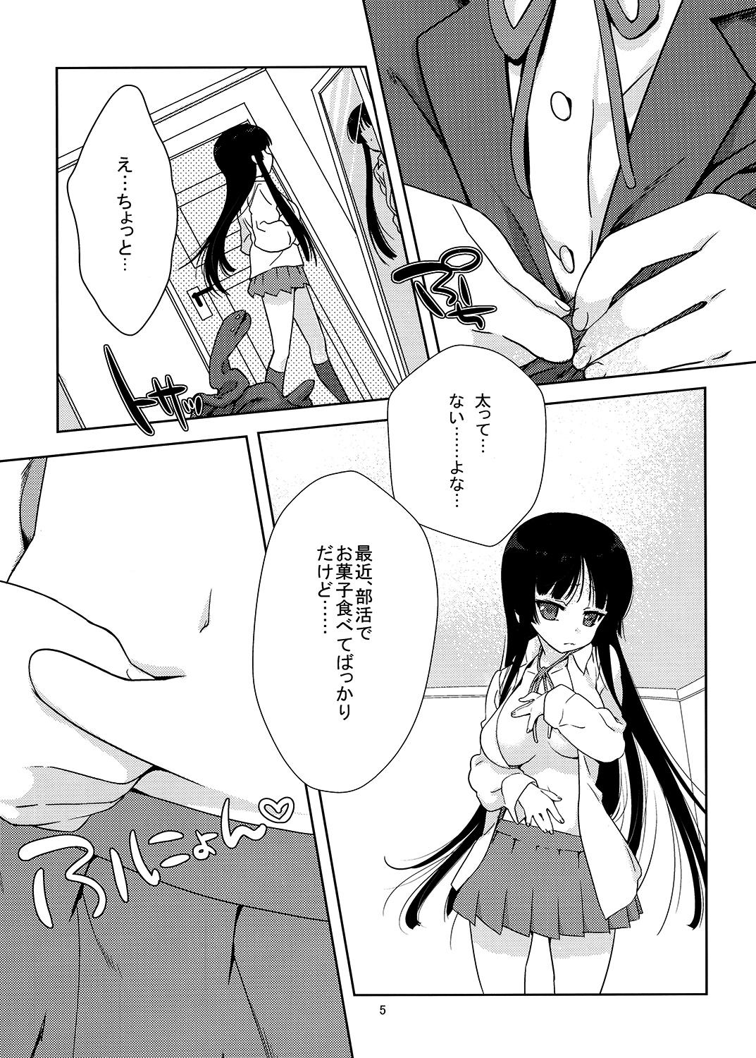 Facesitting Mio-tan! - K on Teenie - Page 4