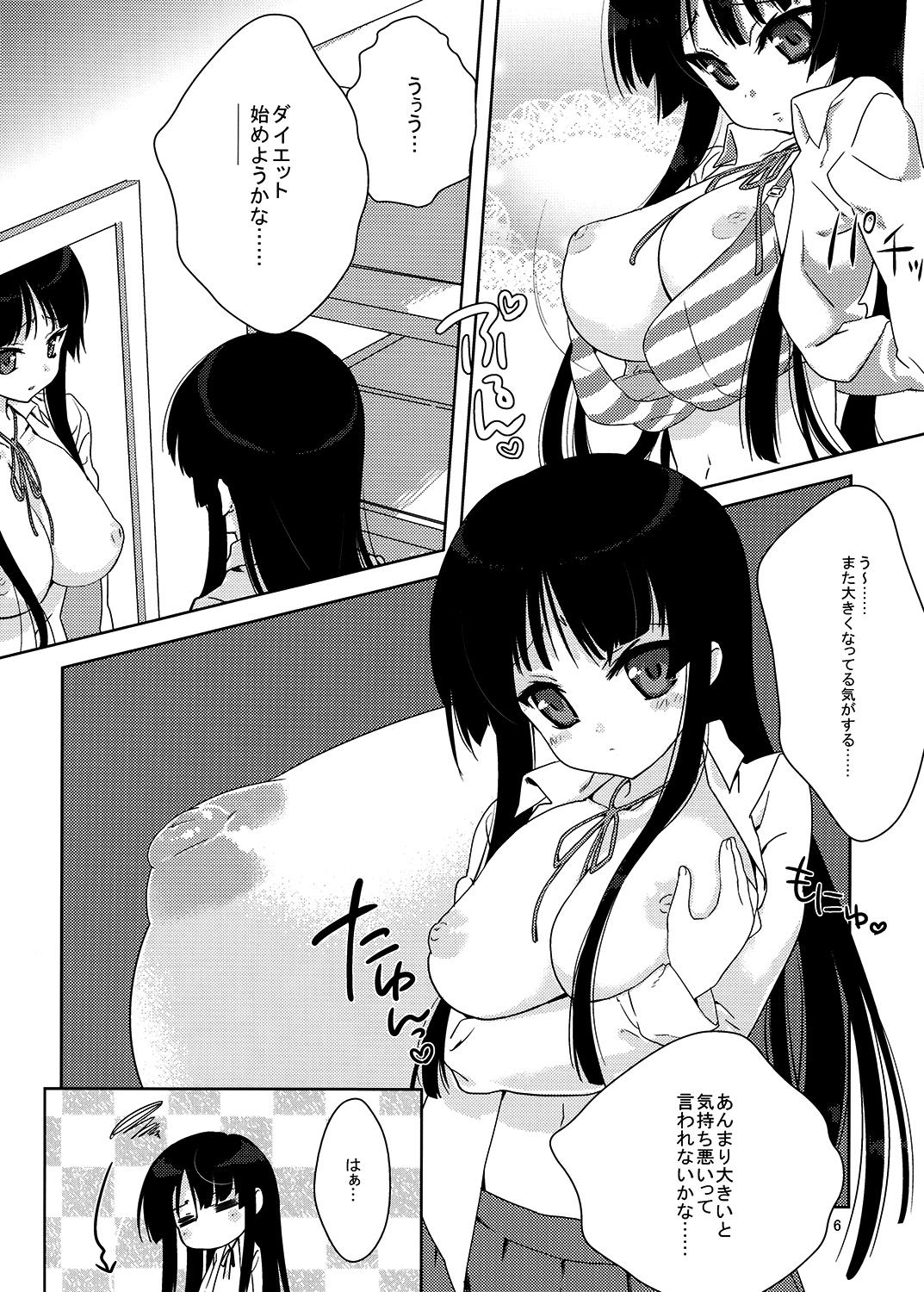 Facesitting Mio-tan! - K on Teenie - Page 5