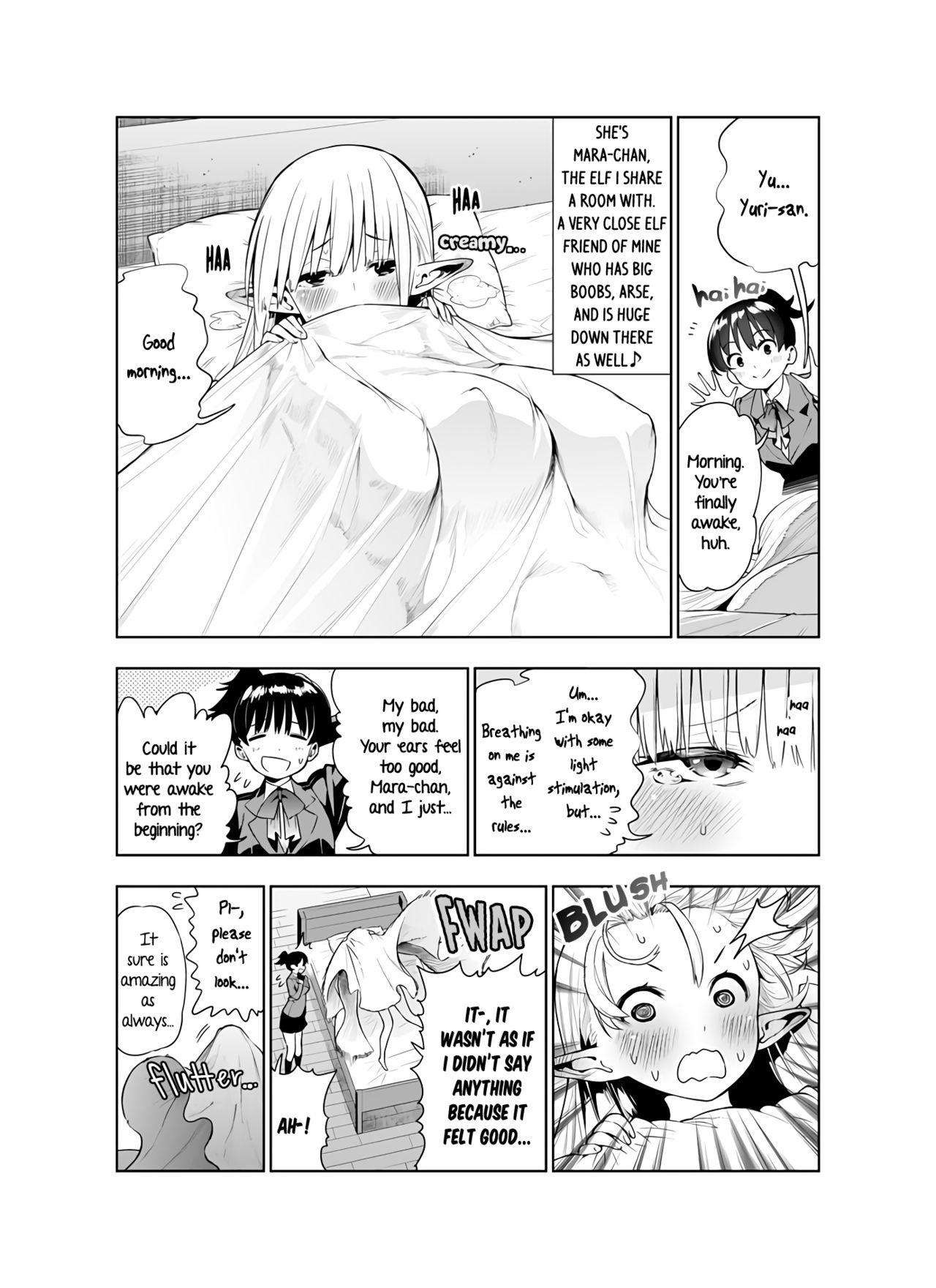 Muscular Futanari no Elf - Original Blowjob - Page 7