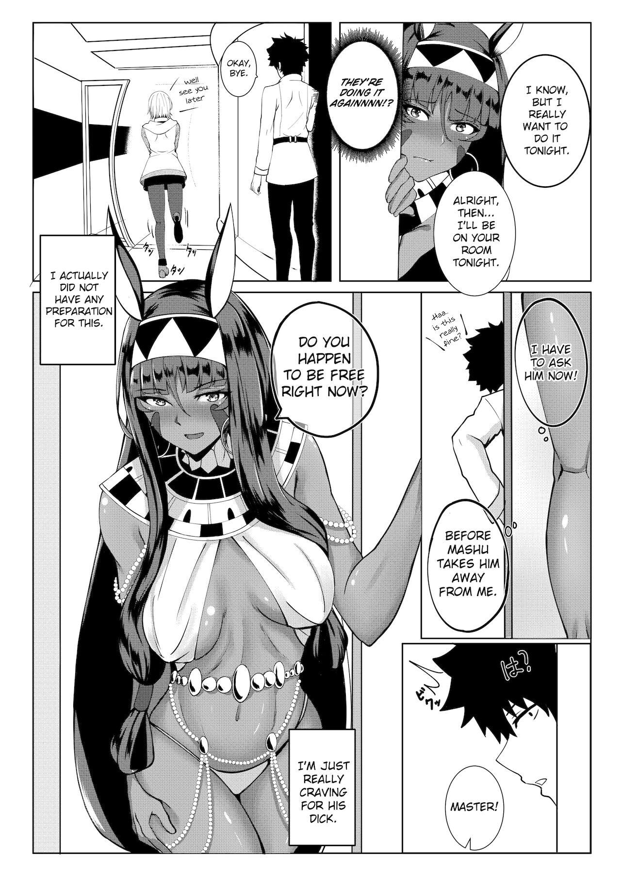 Cum On Tits Nitocris mo Yaritai - Fate grand order Master - Page 6