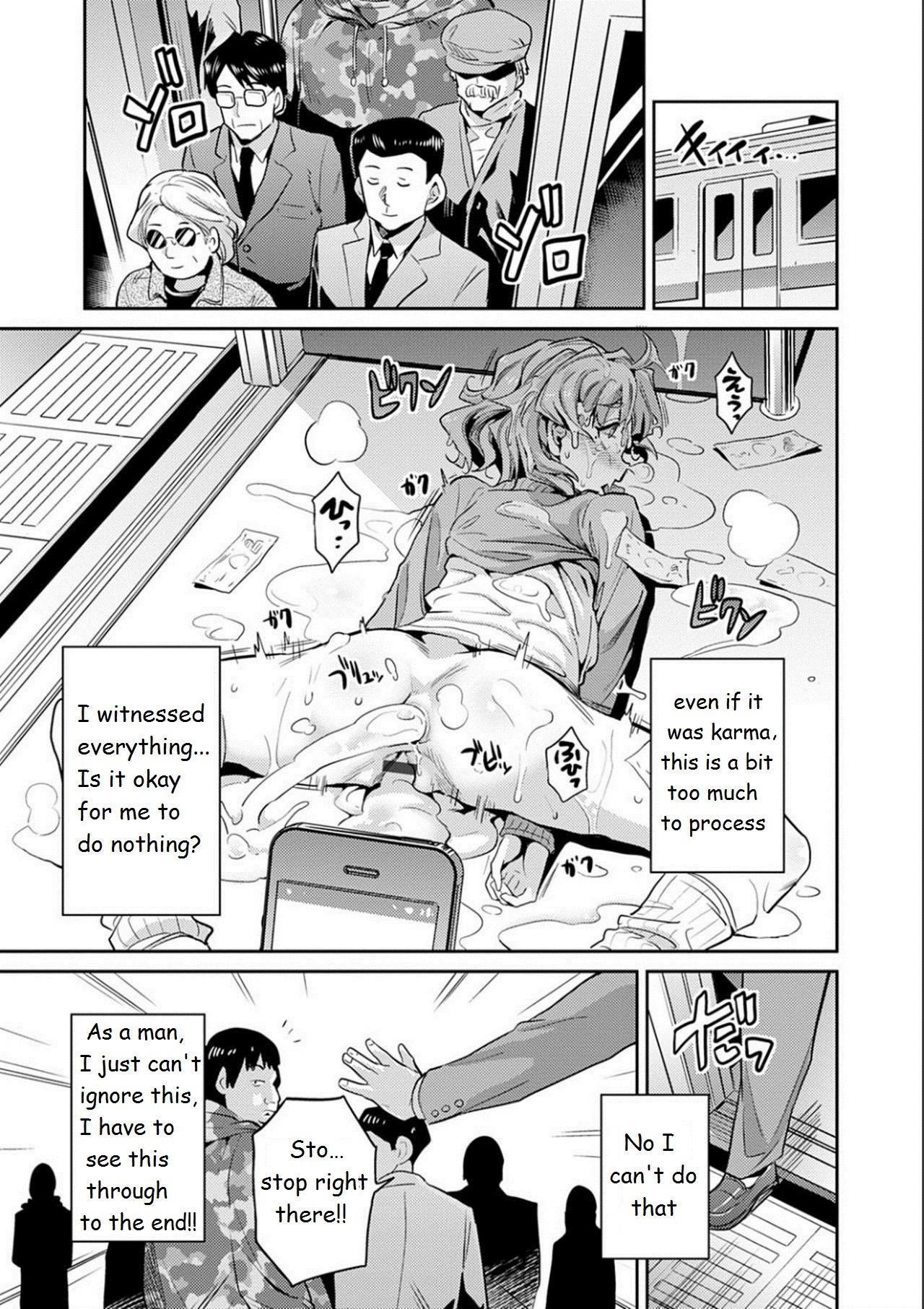 The girl who cried molester [Hinotsuki Neko] Kyousei Tanetsuke Express - Forced Seeding Express [Digital] 1st story 23