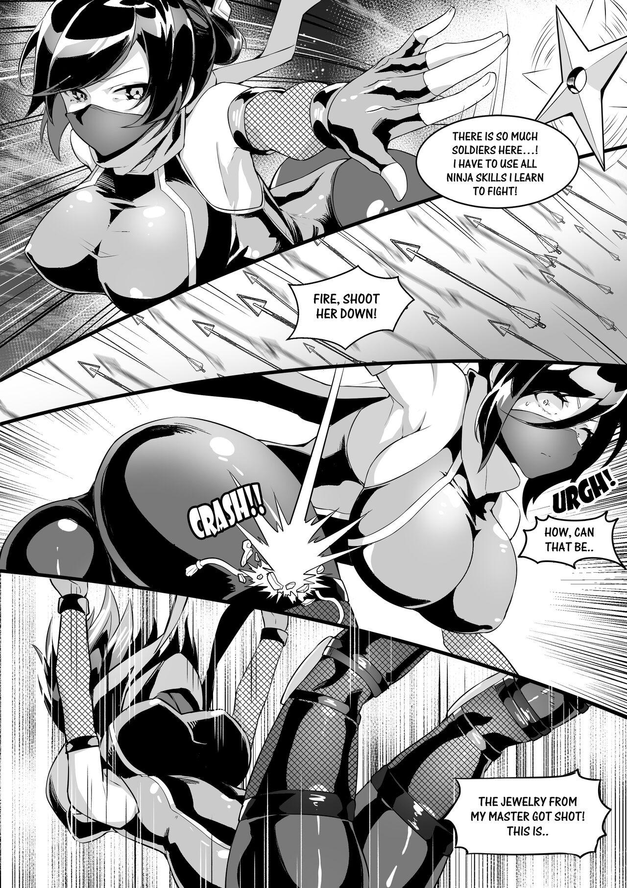 Stretching Giant Shadow Looming Over Stealth in Eastern Style - Original Female - Page 4
