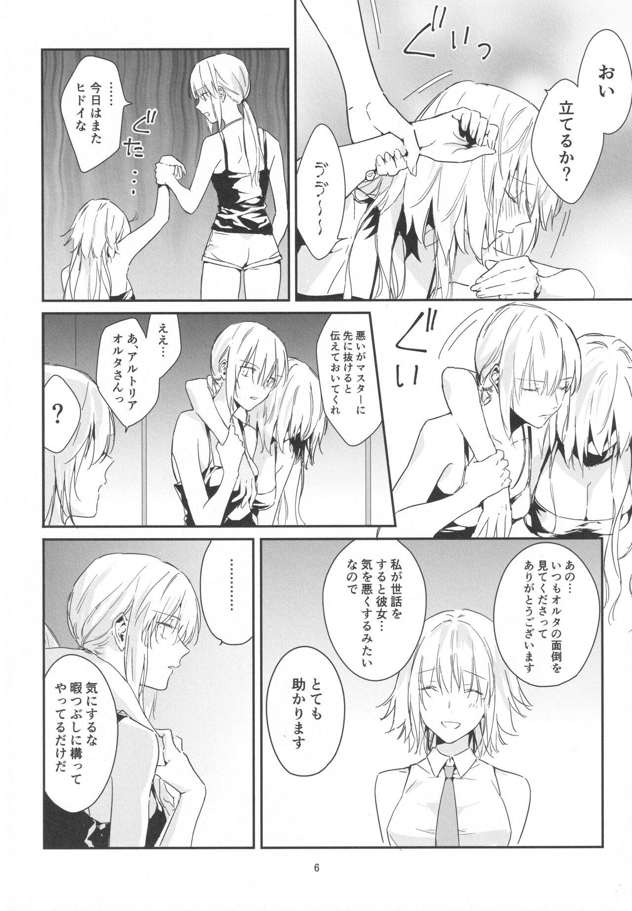 Gay Domination Artoria Alter x Jeanne Alter Sairokushuu - Fate grand order Party - Page 6