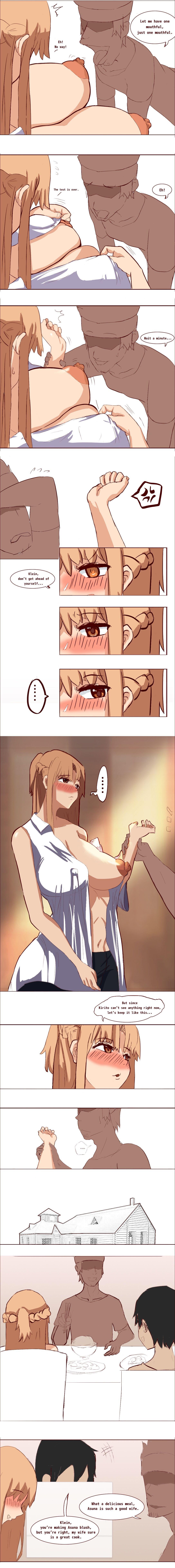 Female Orgasm Kirito's visual bug in SAO - Sword art online Adolescente - Page 3