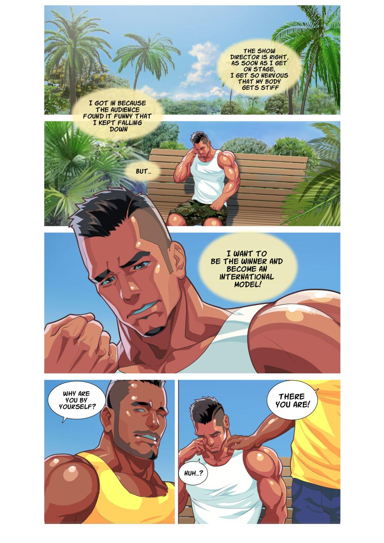 Summer Men vol.3 Muscle milk bath 9