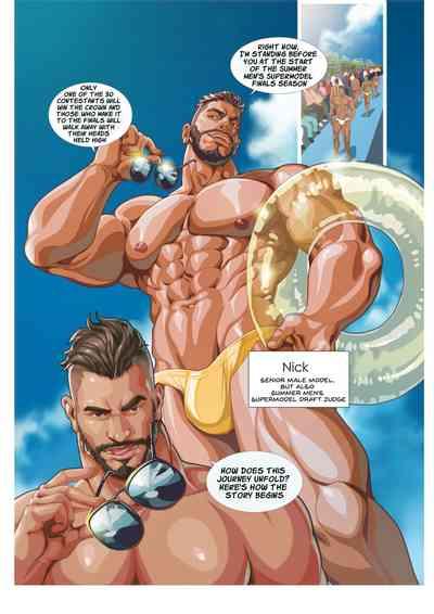 Summer Men vol.3 Muscle milk bath 5